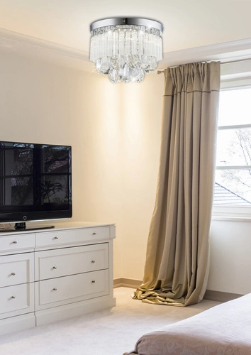 Lampa sufitowa Lonella plafon 12W LED chrom