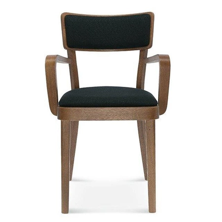Krzesło z podłokietnikami Fameg Solid B-9449/1 CATL1 dąb standard