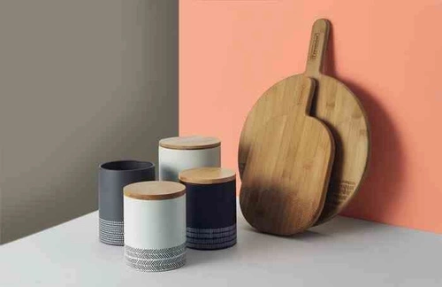 TYP - Pojemnik kuchenny M, szary, Monoch