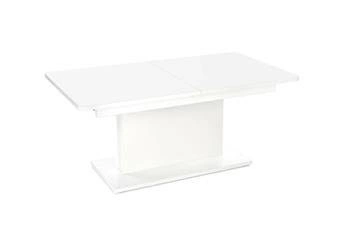 Stół rozkładany do jadalni Setty biały mat nowoczesny z regulacją wysokości Intesi