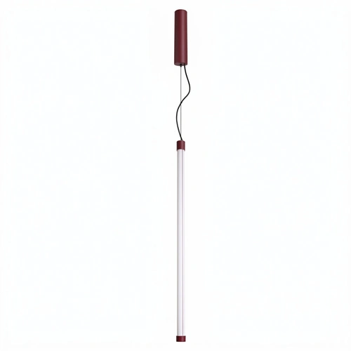 Lampa wisząca TRANG 75 burgund LED regulowana nad wyspę