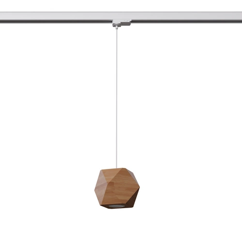 Lampa wisząca WOODY naturalne drewno  GU10 #W