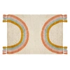 Dywan boho Rainbow 100x150 bawełniany do pokoju dziecka beżowy