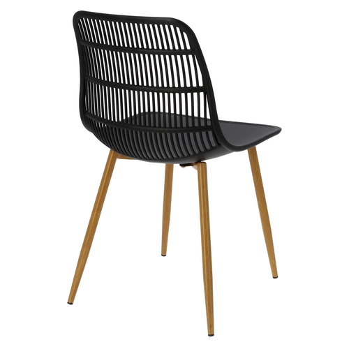 Krzesło Klaus czarne OUTLET