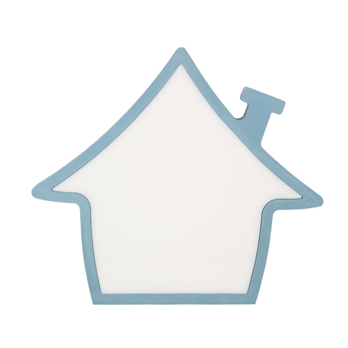 Lampka nocna LED House niebieska do pokoju dziecka, dekoracyjna na biurko CANDELLUX