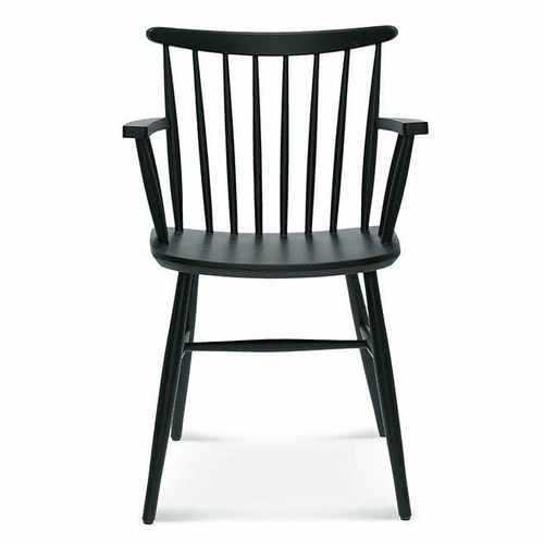 Krzesło tapicerowane z podłokietnikami Wand FAMEG bukowe do jadalni lub salonu personalizowane