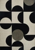 Dywan Mono White 160x230 Art deco
