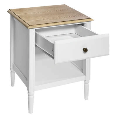 Szafka nocna Solen biała outlet