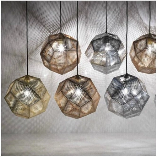 Lampa wisząca FUTURI STAR srebrna 32 cm