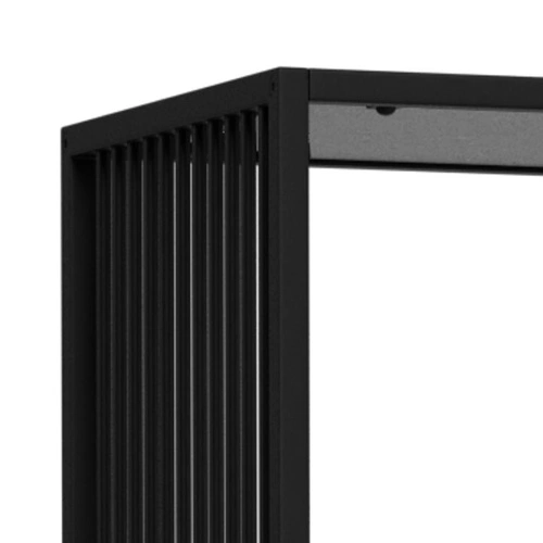 Regał loftowy Strington czarny metalowy na książki 120 cm Actona