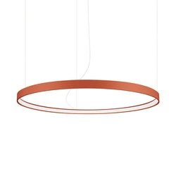 Żyrandol RIO 110 ochra czerwona LED  3000K