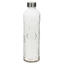 Butelka na wodę szklana 1l Babord 5five simply smart transparentna do domu i biura