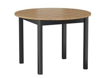 Stół rozkładany Calvia 102cm dąb złoty/