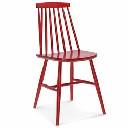 Krzesło drewniane Fameg A-5910 personalizowane do jadalni i kuchni w stylu retro Windsor