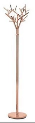 Wieszak stojący do przedpokoju Saule miedziany nowoczesny metalowy 180 cm Intesi