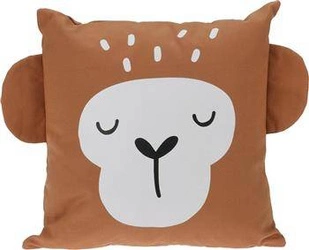 Poduszka dekoracyjna dla dzieci Małpka 40x40 cm nowoczesna do pokoju dziecięcego Intesi