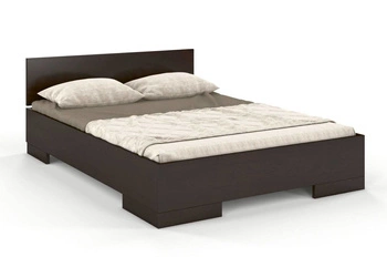 Łóżko drewniane Spectrum Maxi skandynawskie 160x220 z pojemnikiem personalizowane