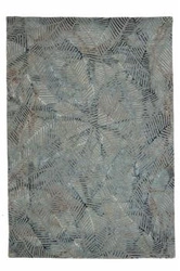 Dywan do salonu nowoczesny Palms Grey 160x230 Carpet Decor wełniany ręcznie tkany szary