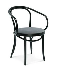 Krzesło drewniane tapicerowane Fameg B-9 personalizowane do jadalni lub kuchni retro