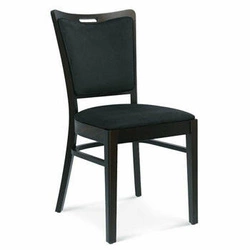 Krzesło tapicerowane Fameg Comfy do jadalni i salonu, bukowe, personalizowane, nowoczesne