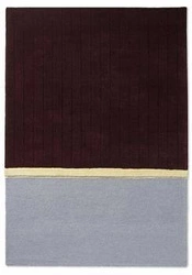 Dywan nowoczesny wełniany Decor Order Deep Cherry 140x200 łatwy w czyszczeniu do salonu