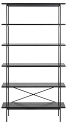 Regał Angus czarny OUTLET