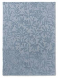 Dywan do salonu wełniany Cleavers Seaspray 140x200 nowoczesny niebieski ręcznie tkany