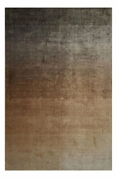 Dywan nowoczesny Sunset Taupe 160x230 cm do salonu i sypialni z tencelu brązowy Carpet Decor
