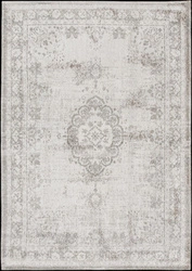 Dywan do salonu Salt&Pepper 80x150 bawełniany klasyczny orientalny prostokątny szary Louis de Poortere