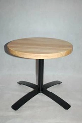 Stolik kawowy obrotowy Svalbard dąb