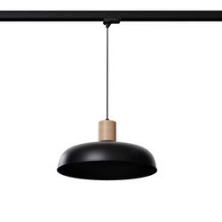 Lampa wisząca INDY czarna E27 3000K 7,5W  620lm