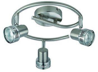 Lampa sufitowa Metro spirala 3x50W GU10  chrom