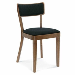 Krzesło tapicerowane Fameg Solid A-9449/1 do jadalni i salonu, drewniane buk personalizowane