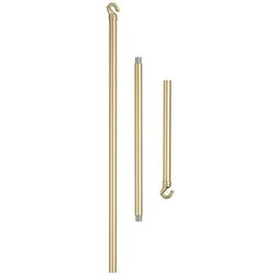 Lampa wisząca STICKS-6 złota nowoczesna regulowana do salonu i nad stół 6-punktowa