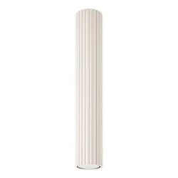 Plafon sufitowy KARBON 40 beżowy minimalistyczny do salonu i sypialni aluminium glamour