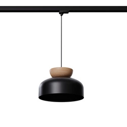 Lampa wisząca MARION czarna E27 3000K  7,5W 620lm