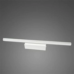 Kinkiet ścienny LED biały LINEA No.1 nowoczesny do salonu i sypialni 38,5 cm ALTAVOLA DESIGN