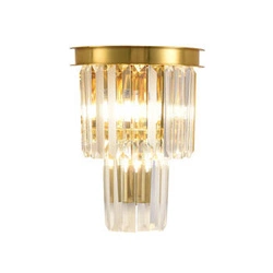 Kinkiet ścienny glamour SPLENDORE Step into Design złoty 20 cm do salonu i sypialni