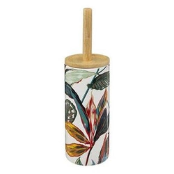 Szczotka do wc Palawan bambusowa ceramiczna multikolor do łazienki 5five simply smart