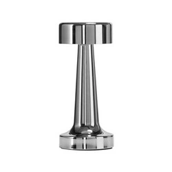 Lampka nocna LED dotykowa TAVOLO A Step into Design srebrna glamour do sypialni 21 cm