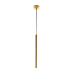 Lampa wisząca LED SLIM złota 45 cm nowoczesna do salonu i nad stół Step into Design