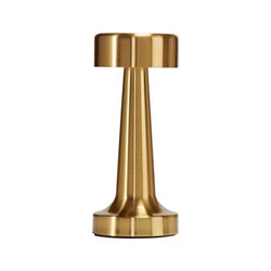 Lampka nocna LED dotykowa TAVOLO A Step into Design złota nowoczesna do sypialni 21 cm