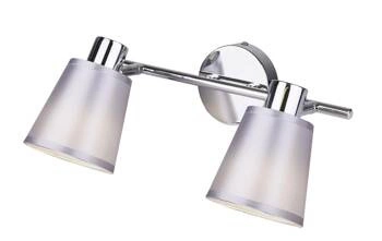 Lampa sufitowa Pin listwa 2x40W E14  chrom