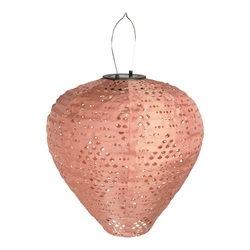 Lampion ogrodowy Greatham różowy solar LED IP44 House Nordic na taras