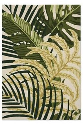 Dywan zewnętrzny nowoczesny Manila Artichoke 250x350cm kwiatowy na taras i balkon łatwoczyszczący
