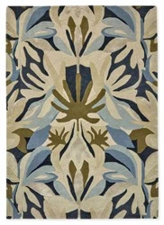 Dywan nowoczesny Melora Hempseed Exhale 200x280 wełniany do salonu kolorowy glamour
