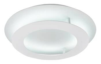 Plafon sufitowy LED Merle 40 cm biały nowoczesny do salonu, sypialni i kuchni
