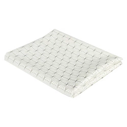Obrus na stół Geometric Dore prostokątny biały 140x250cm nowoczesny do jadalni Intesi