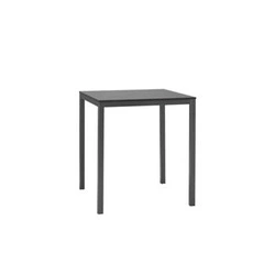 Stół kwadratowy Mirto 70x70 cm antracytowy nowoczesny do kuchni i jadalni SCAB Design
