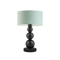 Lampka nocna HONOLULU miętowa z abażurem nowoczesna do sypialni lub salonu LYSNE